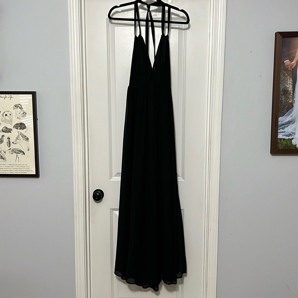 H&M Black Maxi Dress size 8.